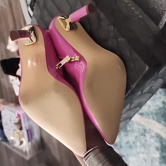 Azalea Wang barbie pink patent booties - Picture 8 of 8